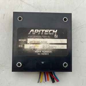 Apitech MC3100-0036 PWM Valve Control (Used)