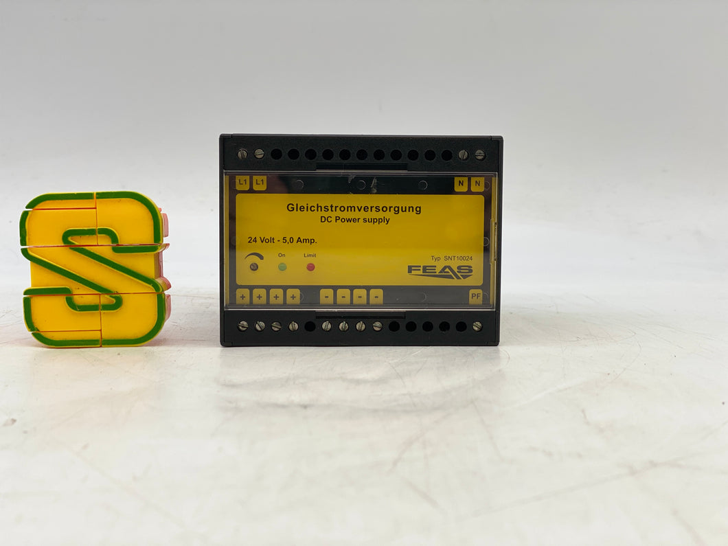 FEAS SNT10024 DC Switch Mode Power Supply 24VDC 5A (Used)