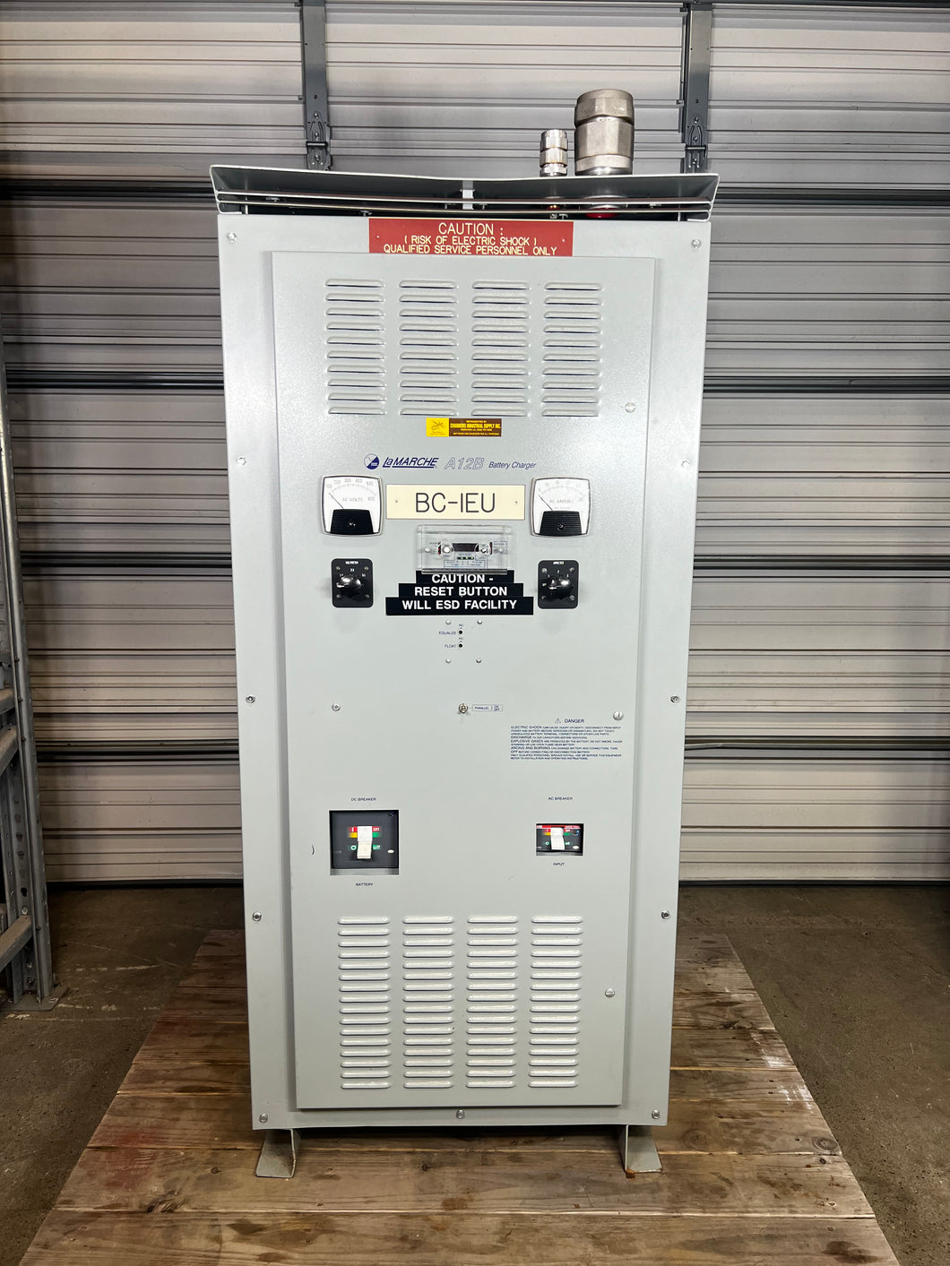 La Marche A12B-200-24V-C3-12L-02133 Constavolt Battery Charger, 24VDC 200A (Used)