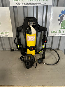 Fangzhan RHZK6/30 6L SCBA Tank w/ Harness, Gauge, Mask, Carrying Case (Used)