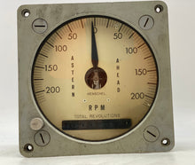 Load image into Gallery viewer, Henschel 220-0-220 Astern Ahead RPM Indicator Type 1 115V 50Hz. (Used)