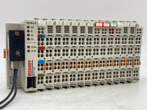 Beckhoff BC3100 Module Bus Terminal Controller PLC Rack (Used)