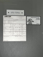Load image into Gallery viewer, Ametek Solidstate Controls 92001037-1-1 3DPP050-48-12-20-60-K-S-F 50 KVA UPS (Used)
