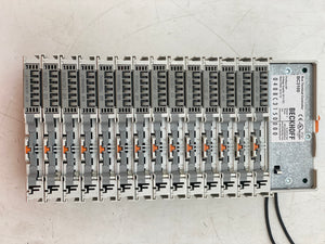 Beckhoff BC3100 Module Bus Terminal Controller PLC Rack (Used)