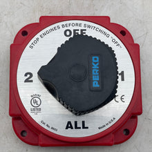 Load image into Gallery viewer, Perko 8603 Heavy Duty Battery Selector Switch w/ Alternator Field Disconnect (Used)