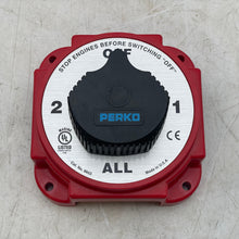 Load image into Gallery viewer, Perko 8603 Heavy Duty Battery Selector Switch w/ Alternator Field Disconnect (Used)
