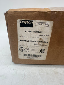 Dayton 3BY80 Type G Heavy Duty Float Switch, 10' Cord (New)
