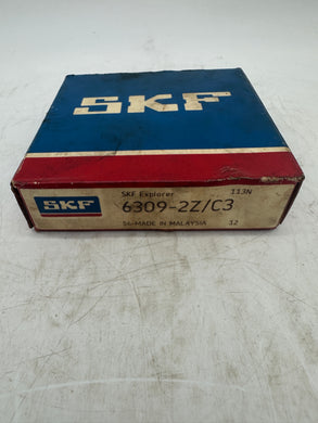 SKF 6309-2Z/C3 Deep Groove Ball Bearing (New)