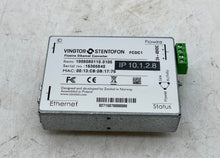 Load image into Gallery viewer, Zenitel Vingtor Stentofon 1008080110 FCDC1 Flowire Ethernet Converter (Used)