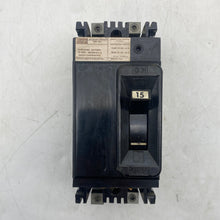Load image into Gallery viewer, FPE NEF423016 Circuit Breaker 15A 480VAC 2-Pole (Used)