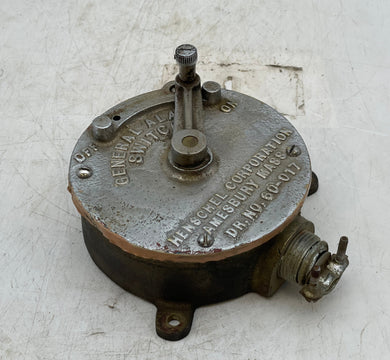 Henschel 60-017 General Alarm Switch, Bronze (Used)