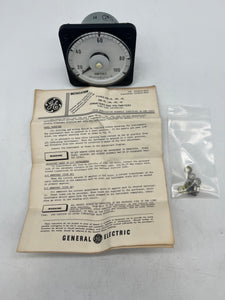 GE 50-103131LSZZ2 AB40 Ammeter, 0-100 AC (No Box)