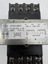Load image into Gallery viewer, GE 9T58L0045 Industrial Control Transformer, Single Phase, 0.150 kVA (Open Box)