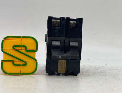 FPE CTL Type NB Stab-Lok Circuit Breaker 15A 240V 2-Pole (Used)