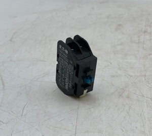 Eaton Cutler-Hammer EMA15 Auxiliary Contact, 1NO/1NC (Used)