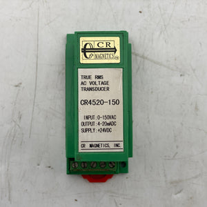 CR Magnetics CR4520-150 True RMS AC Voltage Transmitter (Used)