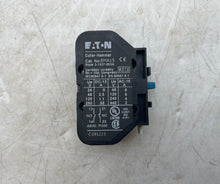 Load image into Gallery viewer, Eaton Cutler-Hammer EMA15 Auxiliary Contact, 1NO/1NC (Used)