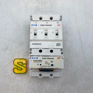 Eaton Cutler-Hammer N101ES3M3A IT FVNR Size 3 Starter w/ SS Ovld, 24VDC Control (Used)