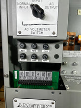 Load image into Gallery viewer, Ametek 92000764-2-1 3RS500MB-20 Remote Manual Bypass Switch, 120/208V (Used)