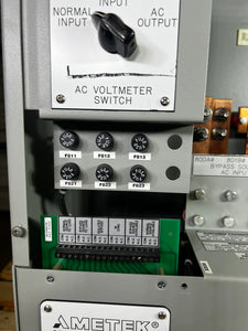 Ametek 92000764-2-1 3RS500MB-20 Remote Manual Bypass Switch, 120/208V (Used)