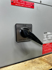 Ametek 92000764-2-1 3RS500MB-20 Remote Manual Bypass Switch, 120/208V (Used)