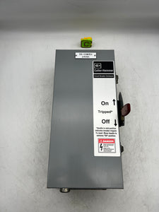Cutler-Hammer RGDN100 Type 3R Enclosure w/ GC2060 60A Circuit Breaker, Dist Block (Used)