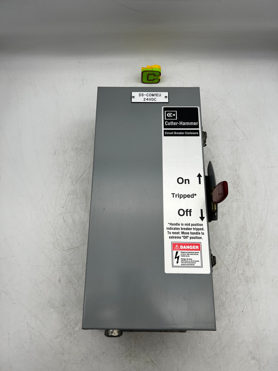 Cutler-Hammer RGDN100 Type 3R Enclosure w/ GC2060 60A Circuit Breaker, Dist Block (Used)