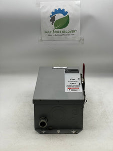 Cutler-Hammer RGDN100 Type 3R Enclosure w/ GC2060 60A Circuit Breaker, Dist Block (Used)