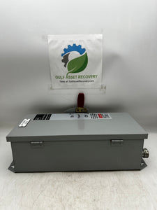Cutler-Hammer RGDN100 Type 3R Enclosure w/ GC2060 60A Circuit Breaker, Dist Block (Used)