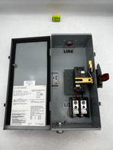 Load image into Gallery viewer, Cutler-Hammer RGDN100 Type 3R Enclosure w/ GC2060 60A Circuit Breaker, Dist Block (Used)