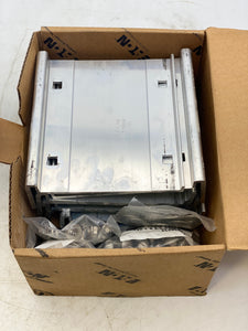 Eaton 9A-6006W/SS6 B-Line Mid-Span Splice Plate, Aluminum *(2) Boxes of (4) Pairs* (Open Box)