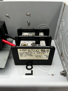 Cutler-Hammer RGDN100 Type 3R Enclosure w/ GC2060 60A Circuit Breaker, Dist Block (Used)