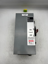 Load image into Gallery viewer, Cutler-Hammer RGDN100 Type 3R Enclosure w/ GC2060 60A Circuit Breaker (Used)