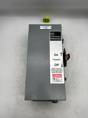 Cutler-Hammer RGDN100 Type 3R Enclosure w/ GC2060 60A Circuit Breaker (Used)