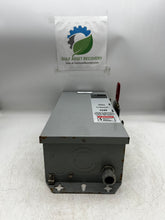 Load image into Gallery viewer, Cutler-Hammer RGDN100 Type 3R Enclosure w/ GC2060 60A Circuit Breaker (Used)