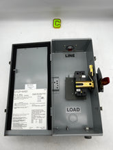Load image into Gallery viewer, Cutler-Hammer RGDN100 Type 3R Enclosure w/ GC2060 60A Circuit Breaker (Used)