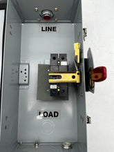 Load image into Gallery viewer, Cutler-Hammer RGDN100 Type 3R Enclosure w/ GC2060 60A Circuit Breaker (Used)