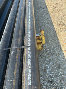 Wheatland 6.625" x 0.134" Sch. 10 Black Steel Fire Sprinkler Pipe *Lot of (26) Joints* (New)