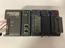 Load image into Gallery viewer, Automation Direct D204BDC1-1 DirectLogic 205 PLC Assy w/ D2-240CPU (Used)