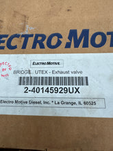 Load image into Gallery viewer, Electro-Motive EMD 2-40145929UX Bridge UTEX-Exhaust Valve *Box of (2)* (New)