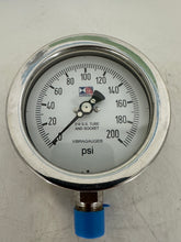 Load image into Gallery viewer, Stewarts-USA 41SV-200 Vibragauge Pressure Gauge, 0-200 PSI, 1/2" NPT (Open Box)