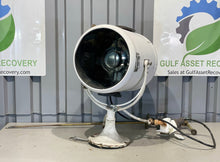 Load image into Gallery viewer, Perko 08840P2WHT Solar-Ray Searchlight, 12”, 120VAC w/ Lever Controller (Used)