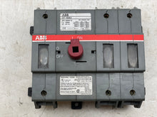 Load image into Gallery viewer, ABB OT 160E3 Disconnect Switch, Non-Fusible, 600VAC 125A 3PH (Used)