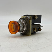 Load image into Gallery viewer, Westinghouse OT3PF Pushbutton Switch Amber Mushroom *Lot of (4)* (Used)