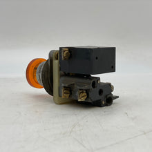Load image into Gallery viewer, Westinghouse OT3PF Pushbutton Switch Amber Mushroom *Lot of (4)* (Used)