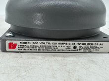 Load image into Gallery viewer, Federal Signal 504-120-1 A-4 Vibratone Bell, 4&quot;, Gray, 120VAC (Open Box)