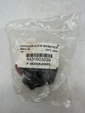 Rexroth R431003039 P-052935-00003 Quick Release Exhaust Valve, 3/8” NPT (New)