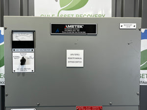 Ametek 92001037-2-1 3RS500MB-20 50KVA Remote Manual Bypass Switch (Used)
