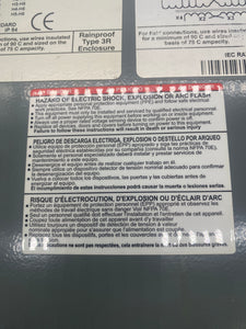 Square D 2S67F General Purpose Transformer, 2kVA, 220x440, 110/220 (Open Box)