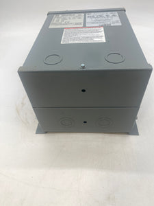 Square D 2S67F General Purpose Transformer, 2kVA, 220x440, 110/220 (Open Box)